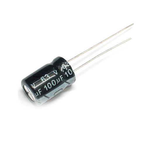 CAPACITOR ELETROL TICO RADIAL 100UF 63V 14X7MM ADX Componentes